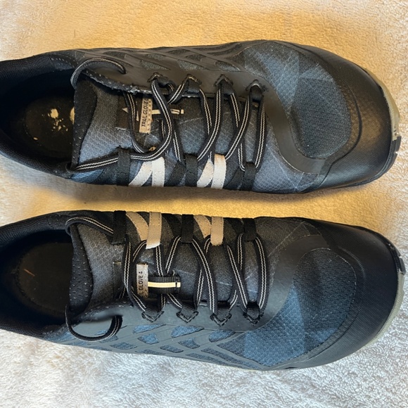 MERRELL Trail Glove 4 Black Gray Women's Barefoot Running Shoe Sz 11 US J09664 - Picture 11 of 14